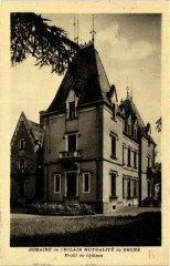 Domaine de l'Eclair Mutualite du Rhone - Profil du chateau