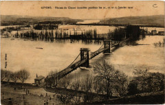 Givors Plaines de Chasse inondées 1910 à Givors