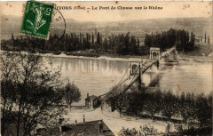 Givors le Pont de Chasse sur le Rhone à Givors