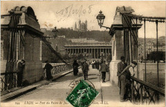 Lyon Pont du Palais de Justice à Lyon