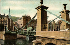 Lyon Le Pont de la Feuillee à Lyon