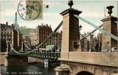 Lyon Le Pont de la Feuillee à Lyon