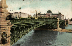 Lyon Le Pont de l'Universite à Lyon