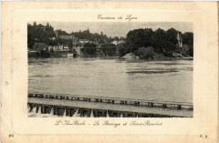 Lyon L'Ile Barbe Le Barrage et St-Rambert à Lyon