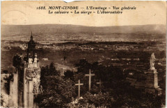 Mont-Cindre l'Ermitage vue générale Le Calcaire La Vierge