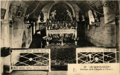 Le Mont-Cindre Interieur de la Chapelle et l'Ermite -
													69 Rhône
												