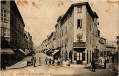 Givors La Rue de Belfort à Givors