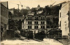 Lyon - Le Funiculaire de St-Just et Fourviere à Lyon