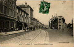 Lyon - Route de Vienne et Chemin Croix-Mathon à Lyon