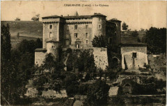 Carte postale ancienne Chalmazel - Le Chateau
                                                                     à Chalmazel-Jeansagnière
                                