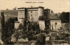 Carte postale ancienne Chalmazel - Le Chateau
                                                                     à Chalmazel-Jeansagnière
                                