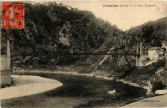 Pertuiset- Le Pont suspendu