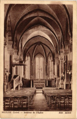 Neulisse- Interieur de l'Eglise