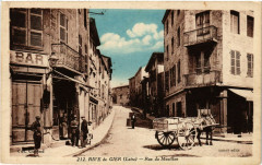 Rive de Gier- Rue du Mouillon à Rive-de-Gier