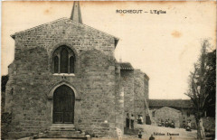 Rochegut- Eglise à Roche