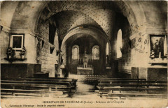 Noiretable- Hermitage, Interieur de la Chapelle à Noirétable