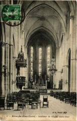 Rive de Gier- Interieur de Eglise St Jean à Rive-de-Gier