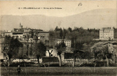 Pelussin- Virieu et le Chateau à Pélussin