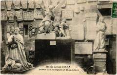 Montbrison - Musée de La Diana - Partie des Fresques et Mausolées à Montbrison