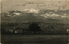 Mont-Pilat - Panorama - Hiver