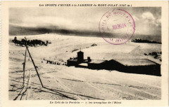 Mont-Pilat - Les Sports d'Hiver - les tremplins de l'Hotel