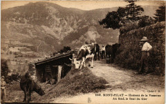 Mont-Pilat - Hameau de la Vasseras - Au fond le Saut du Gier -
													42 Loire
												