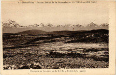 Mont-Pilat - Panorama sur les Alpes vu du Cret de la Perdrix