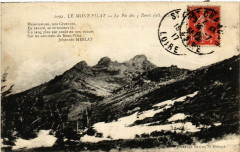 Mont-Pilat - Le Pic des 3 Dents