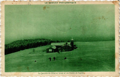 Mont-Pilat - La Jasserie du Pilat en hiver et ses Forets de Sapins à Jas