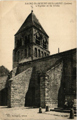 Saint-Rambert-sur-Loire - L'Eglise et la Croix
