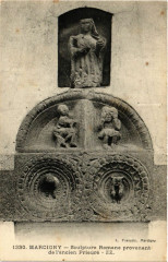 Marcigny - Sculpture Romane provenant de l'ancien Prieuré