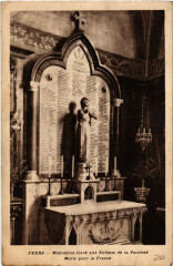 Feurs - Monument élevé aux Enfants de la Paroisse - Morts à Feurs