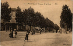 Feurs - Avenue de la Gare à Feurs