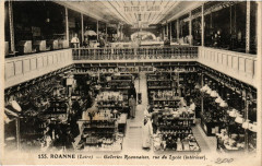 Roanne Galeries ROANNEises rue du Lycee (interieur) à Roanne