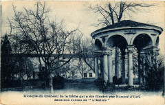 Kiosque du Chateau de la Batie qui a été illustré par Honoré ..
