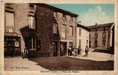 Croizet - Place de l'Eglise -
													42 Loire
												