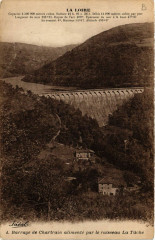 Barrage de Chartrain alimente par le ruisseau - La Tache