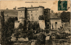 Carte postale ancienne Chalmazel - Le Chateau
                                                                     à Chalmazel-Jeansagnière
                                