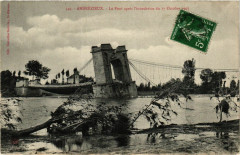 Andrezieux - Le Pont aprés l'Inondation du 17 Octobre 1907 -
													42 Loire
												