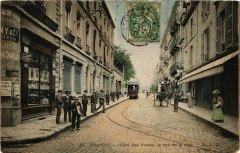 Roanne Hotel des Postes la rue de la cote à Roanne