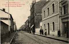 Roanne La Gare de Chemin de fer de la Cote-Rue Faubourg Mulsant à Roanne