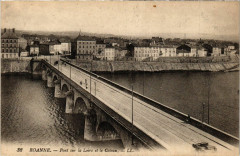 Roanne Pont sur la Loire et Le Coteau à Roanne