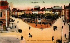 Roanne Place du Palais de Justice à Roanne