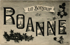 Roanne Un Bonjour de Roanne à Roanne