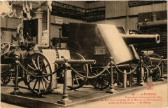 Saint-Etienne Expo 1904 Usine de Saint-Chamon - Artillerie