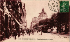 Saint-Etienne Rue President Wilson