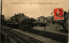 Saint-Etienne Quartier et Gare de la Terrasse -
													42 Loire
												
