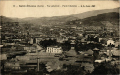 St-Etienne vue générale Puits Chatelus à Châtelus