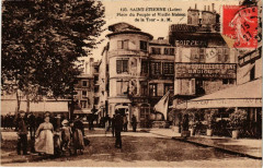Saint-Etienne Place du Peuple et Vieille Maison de la Tour