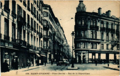 Saint-Etienne Place Dorian rue de la Republique